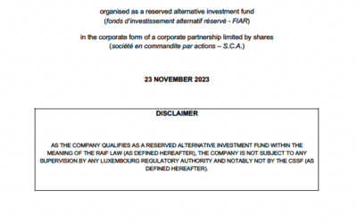 Prospectus Venture Real Estate Opportunistic Fund