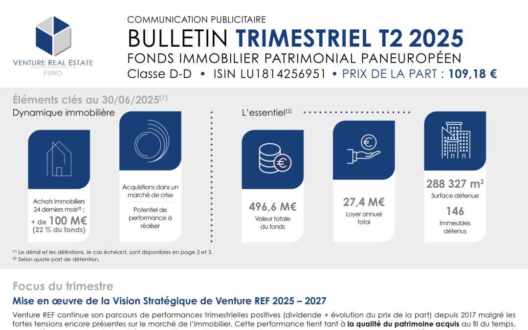 VREF – Bulletin trimestriel classe D-D T2 2025 – FR