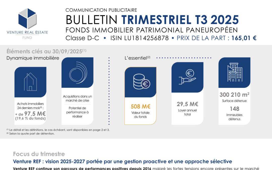VREF – Bulletin trimestriel classe D-C T3 2025 – FR