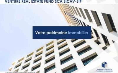 Présentation Venture Real Estate Fund